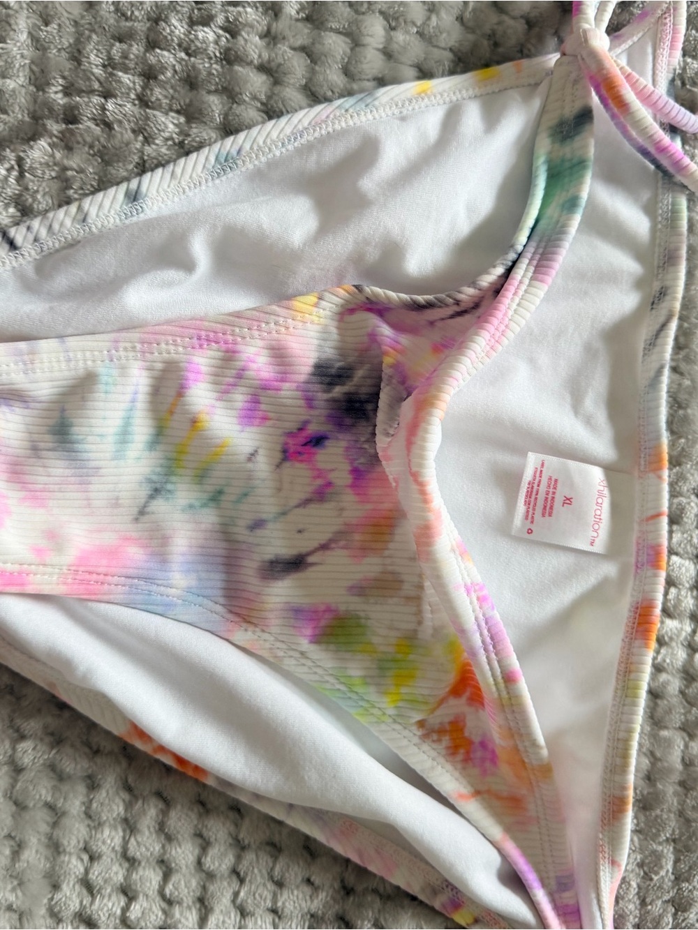 Tie-Dye Ribbed Bikini Set - Picture 3 of 8